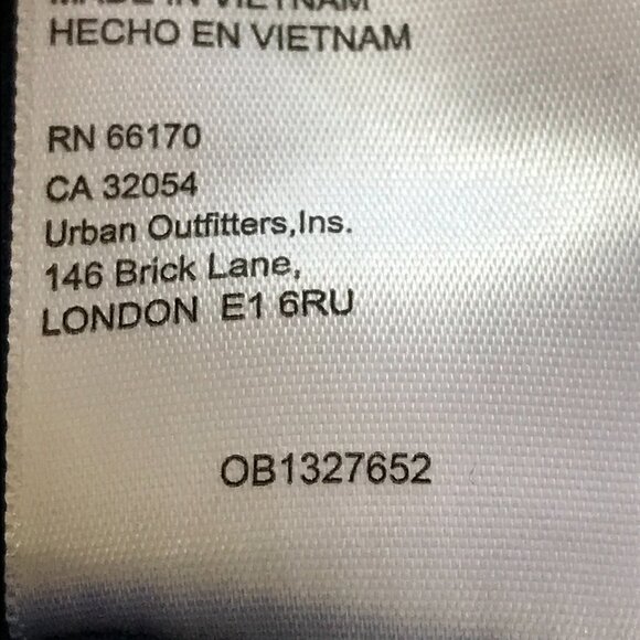 Urban Outfitters Corduroy Romper Women M Blue Snap Button Pockets Short Sleeve - Picture 14 of 14